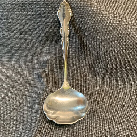 Oneida Stainless Gravy Ladle Serving Spoon Dover Pattern - Picture 1 of 8